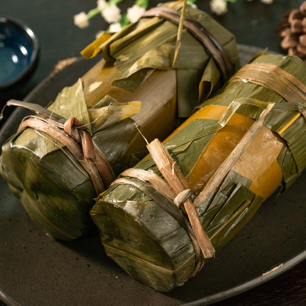 糯米竹筒粽子米饭120g黑米红枣赵伯伯端午节伯伯手机保护套