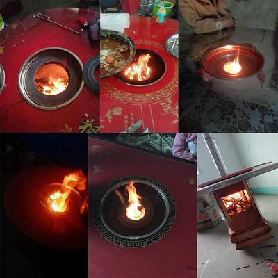 家用加厚柴火炉子农村火炉柴煤两用贵州风炉煤火取暖炉