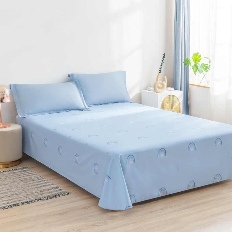 愉悦之家床单夏季纯棉单件单人少女薄款学生宿舍床单