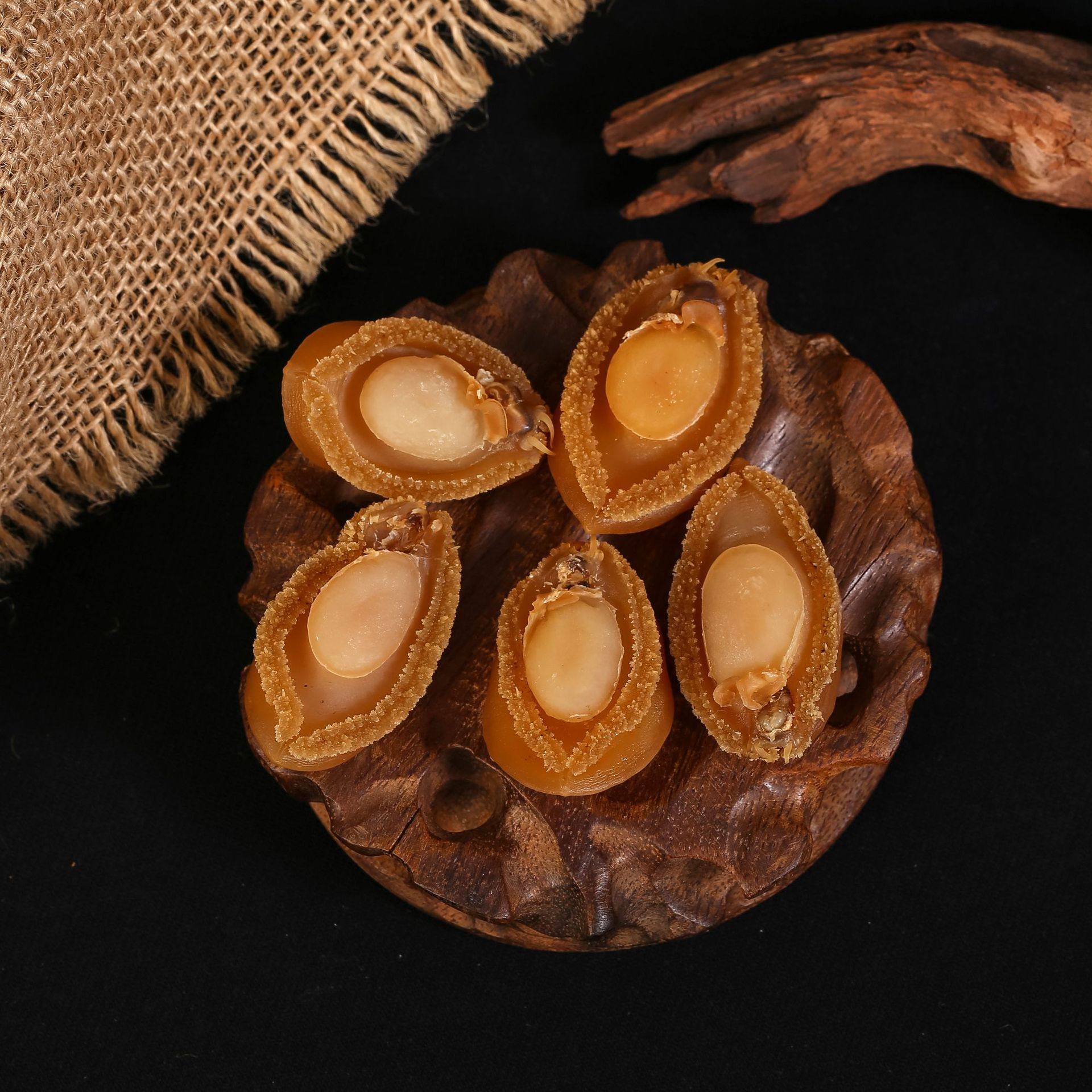 鲍鱼海鲜大连50头500g包邮精选海参干货海产品鲍鱼