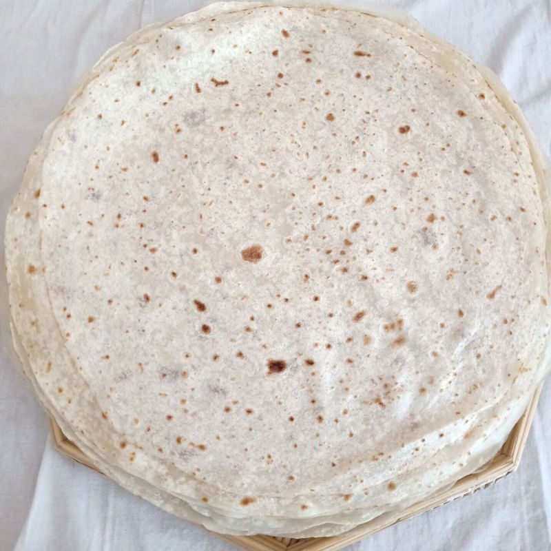 卷饼山东特产农家手工烙馍单饼卤肉鸡肉肉卷包点