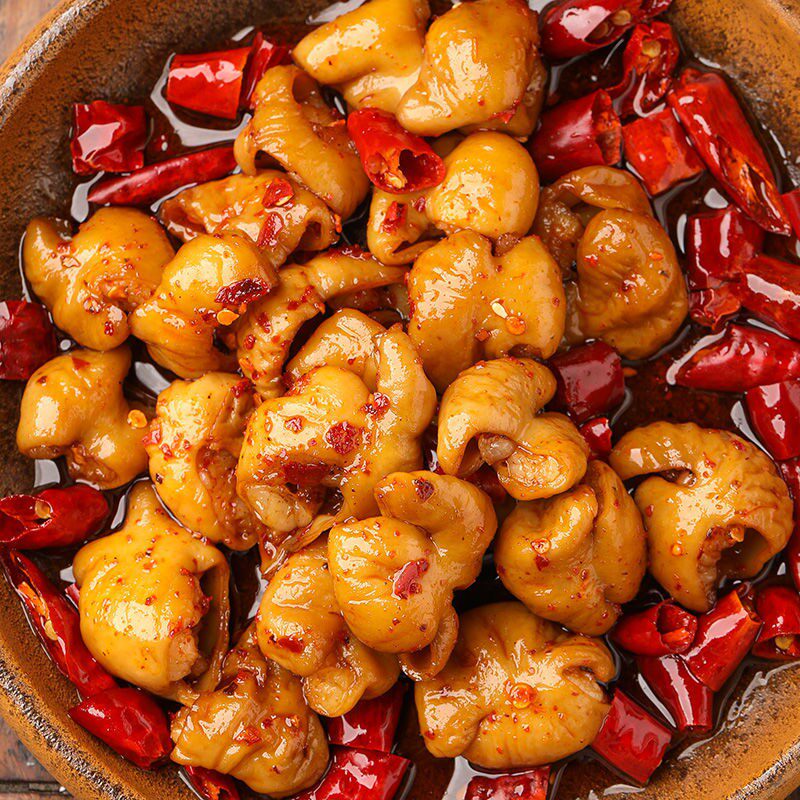 霸道舌尖麻辣肥肠大肠四川江油网红零食猪肉手机保护套