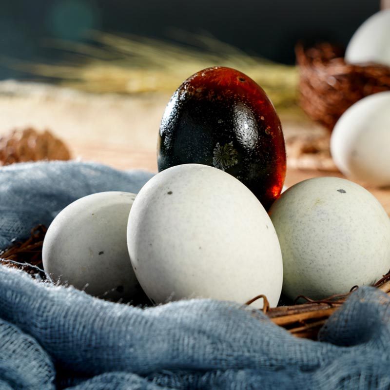 赛蟹皇黑金松花蛋皮蛋20枚溏心变蛋