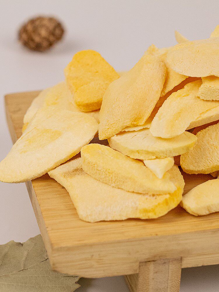 冻干黄桃干500g干脆桃子零食牛轧糖雪花原料整箱手机保护套