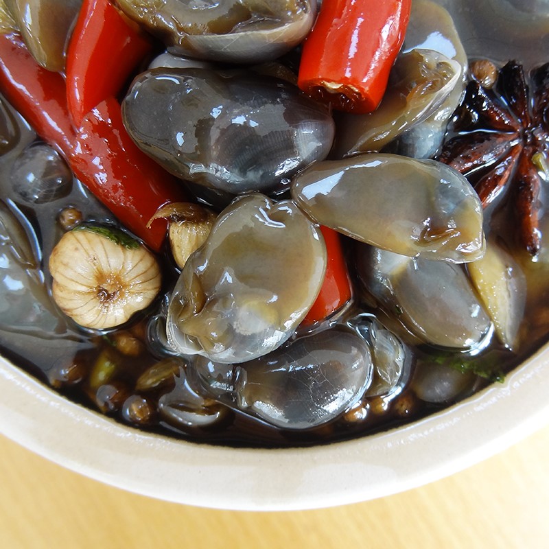 泥螺即食罐装特大海鲜麻辣熟食无沙黄泥螺醉螺盐城特产250g礼盒
