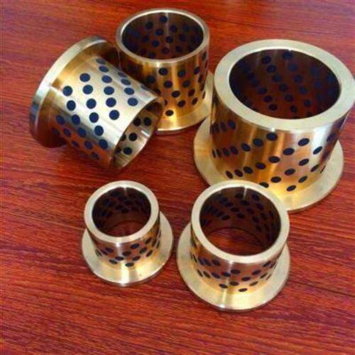 新挖直机石墨斗轴套无油掘线w轴承滑墨铜套自润石轴w套内径90