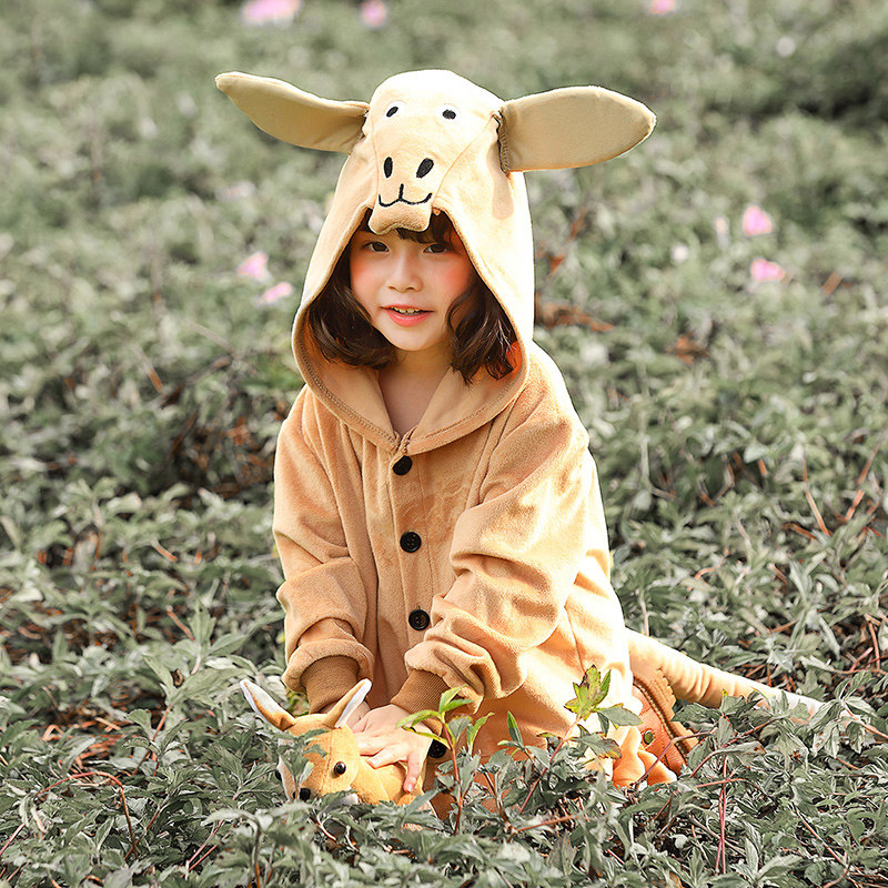 圣诞节儿童服装男女童圣诞主题表演衣服动物麋鹿装扮幼儿园演出服