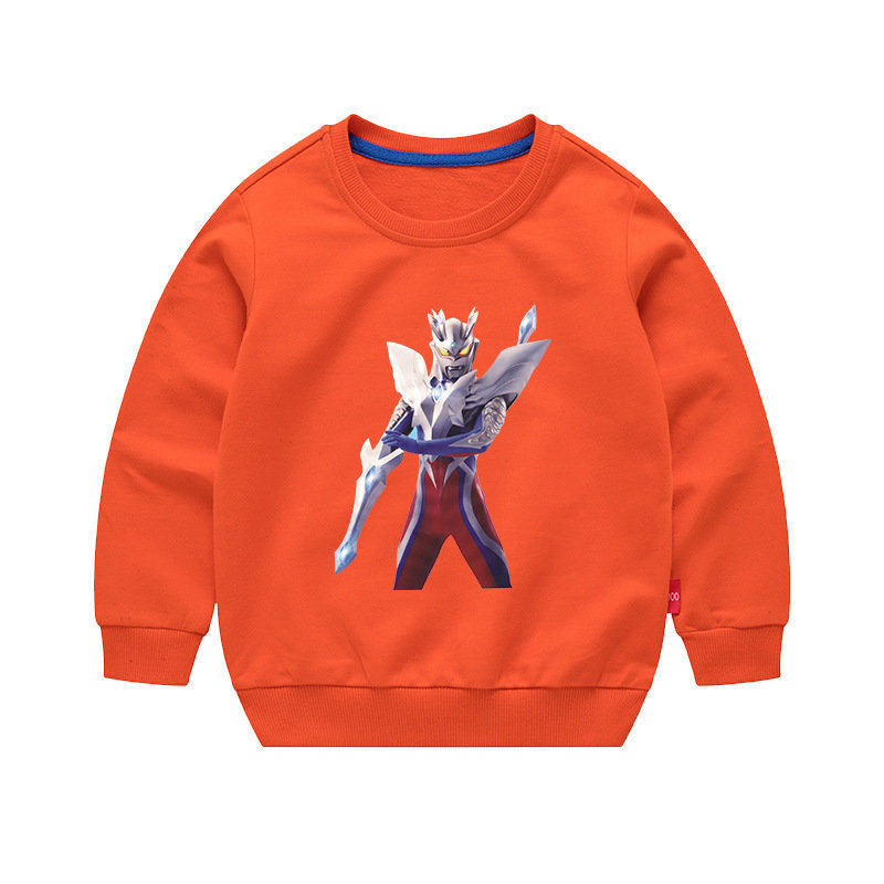 男童赛罗奥特曼儿童卫衣2022秋季新款长袖套头卫衣