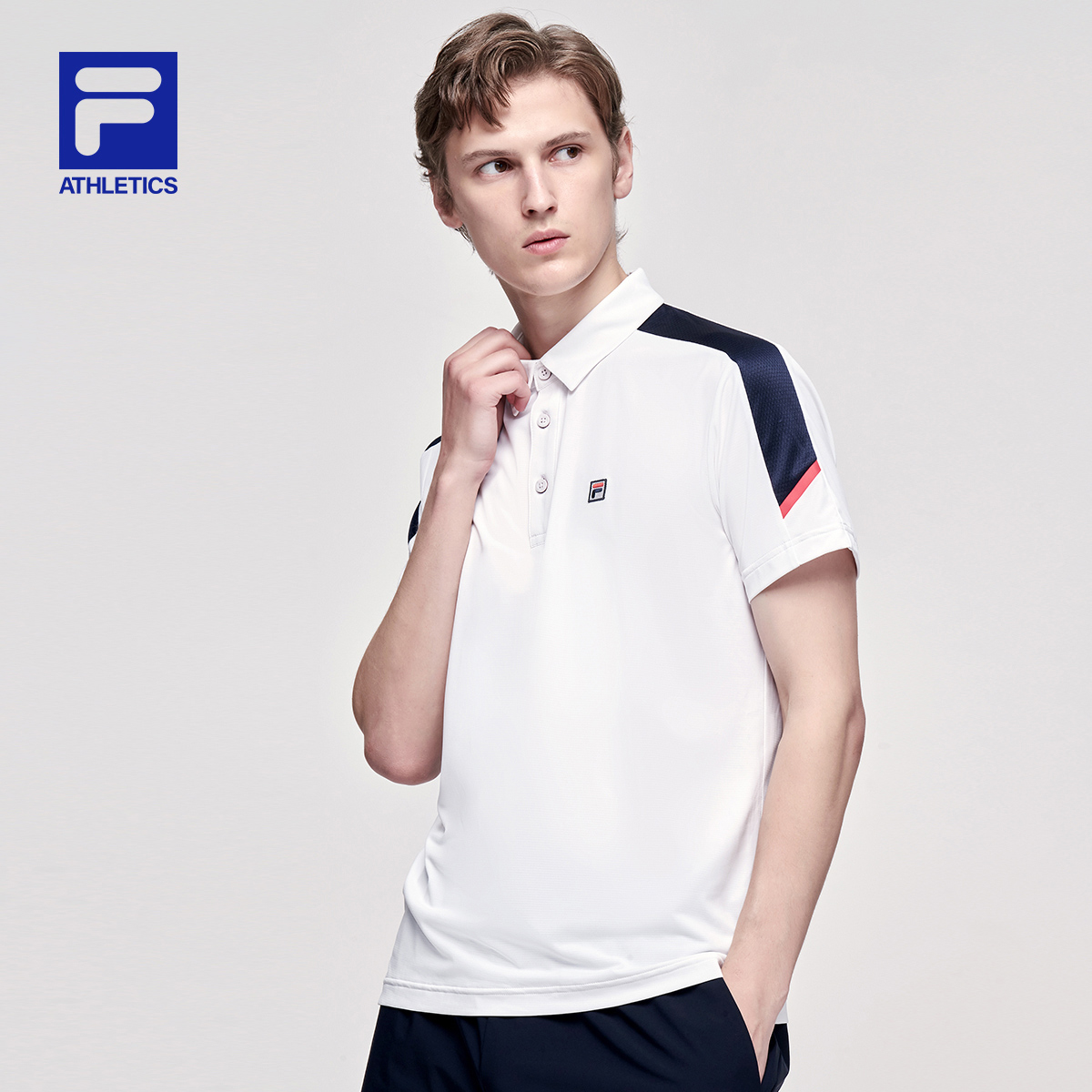 filaathletics斐乐男士网球polo夏新款新款休闲master运动polo衫