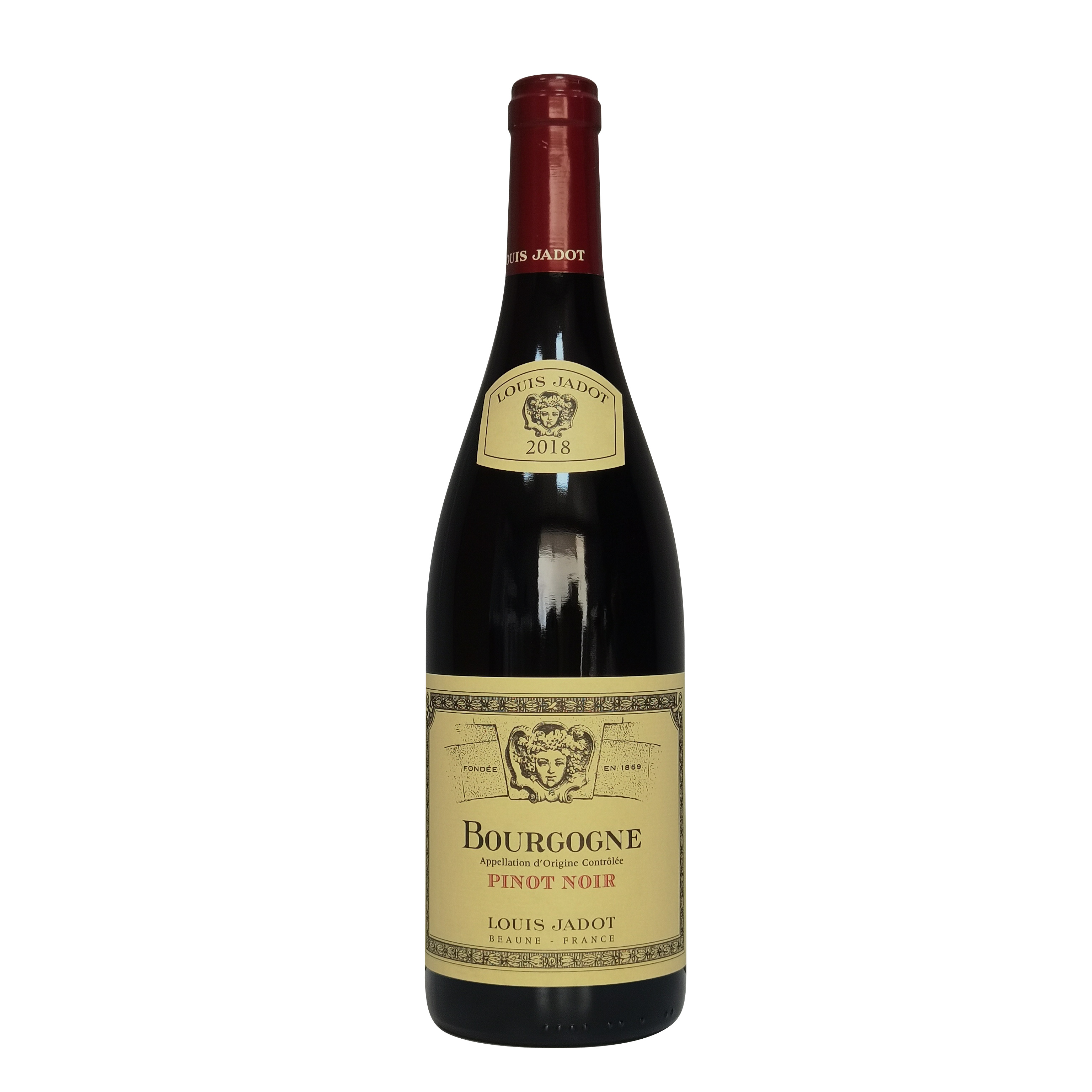 asc路易亚都勃艮第大区黑皮诺干红葡萄酒louis jadot法国进口红酒