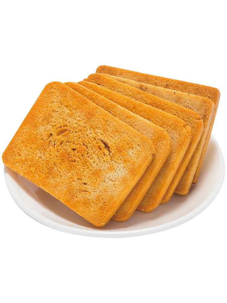 米多奇烤香馍片馍丁饼干零食散装多口口味馒头酥性饼干