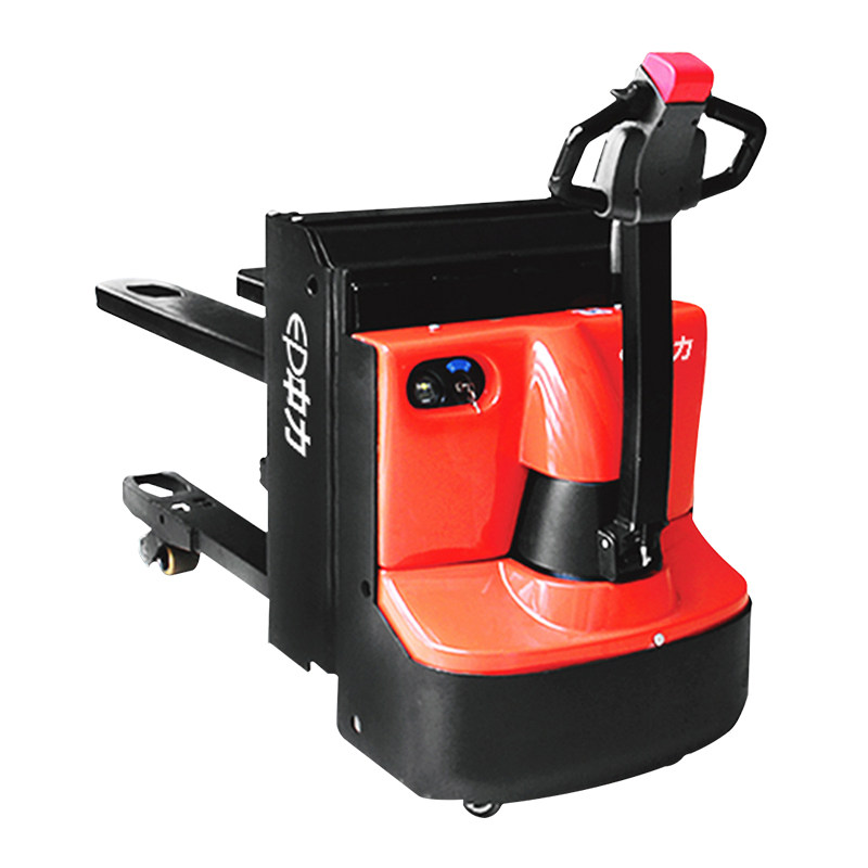 电动2吨双起升搬运步行叉车液压托盘电瓶拖车液压装卸车