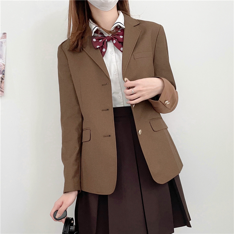 朴樱原创麻衣学姐jk西装外套正版日系校供西装