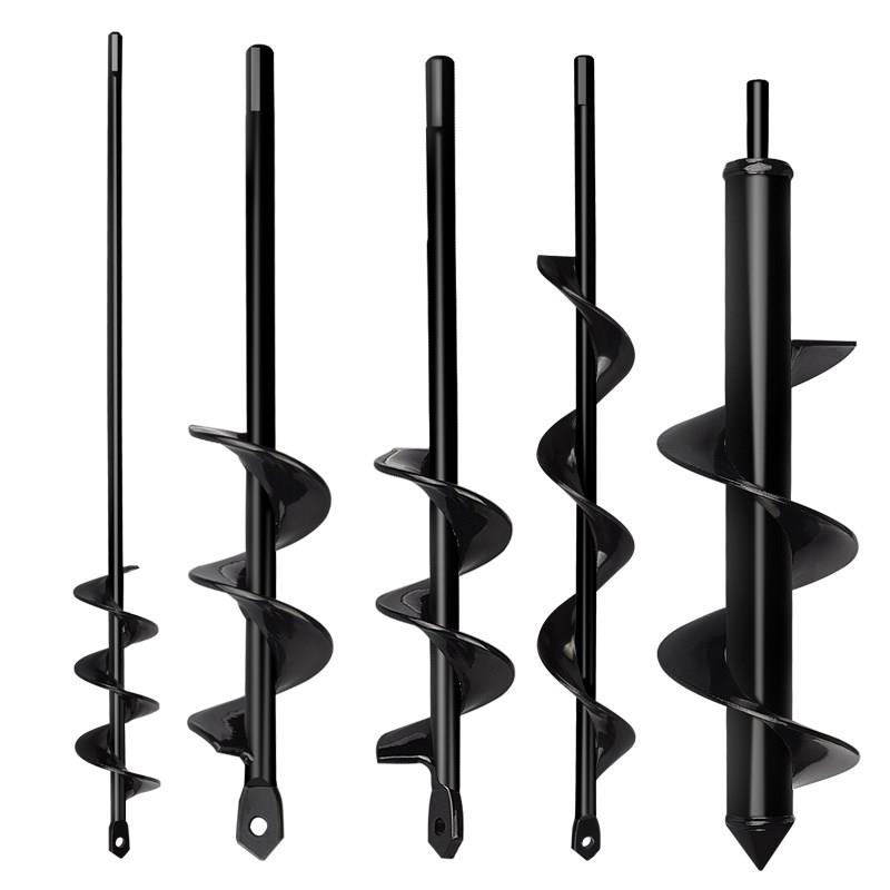 a地钻头合金钻头种植器挖土坑b打洞机钻头钻搅拌杆钻冰机钻土头