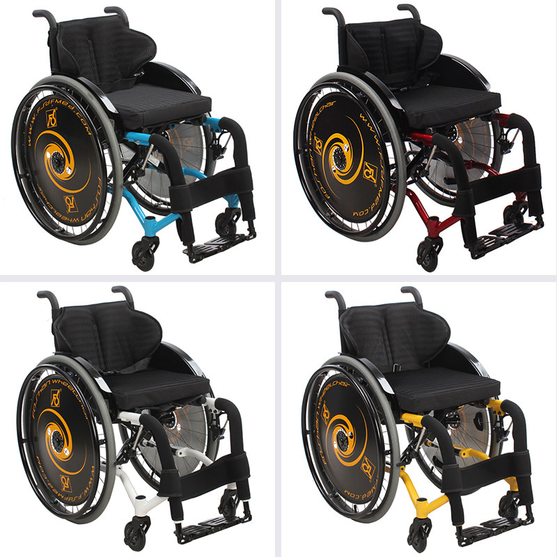 佛山东方运动型轮椅残疾人折叠超轻便携旅行康复手动轮椅