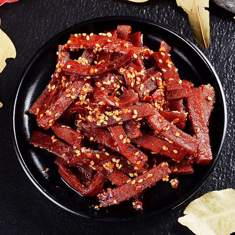 平江酱干特产麻辣香干柴火干辣条-晨辰食品专营店