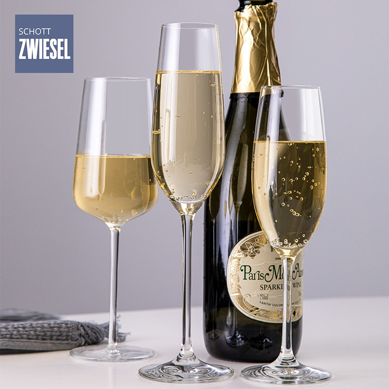 德国进口肖特schottzwiesel水晶玻璃香槟高端高脚异形