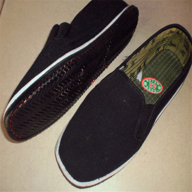 加厚轮胎布鞋男女千层布底套男士劳保农田上线布鞋