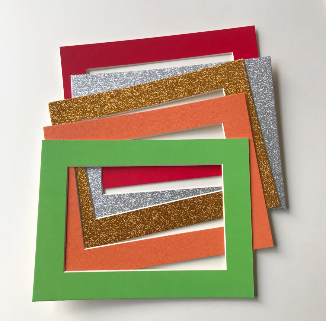 卡纸567810寸单层相框a4a38k水粉画30张儿童画装裱相框