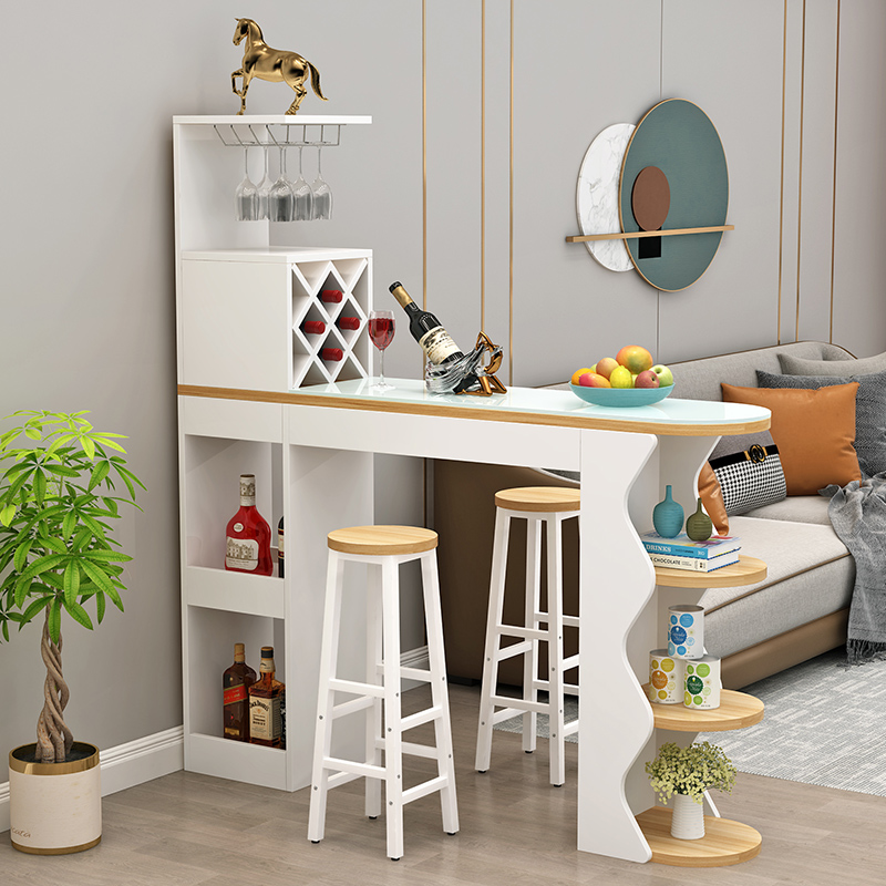 家用吧台现代进门酒柜玄关柜小户型餐厅装饰吧台