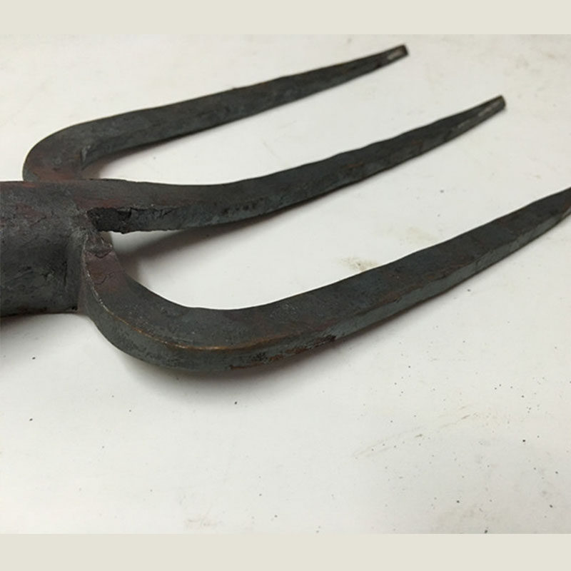 秸杆茅草麦秆钢叉叉子稻草农用四齿股三齿叉