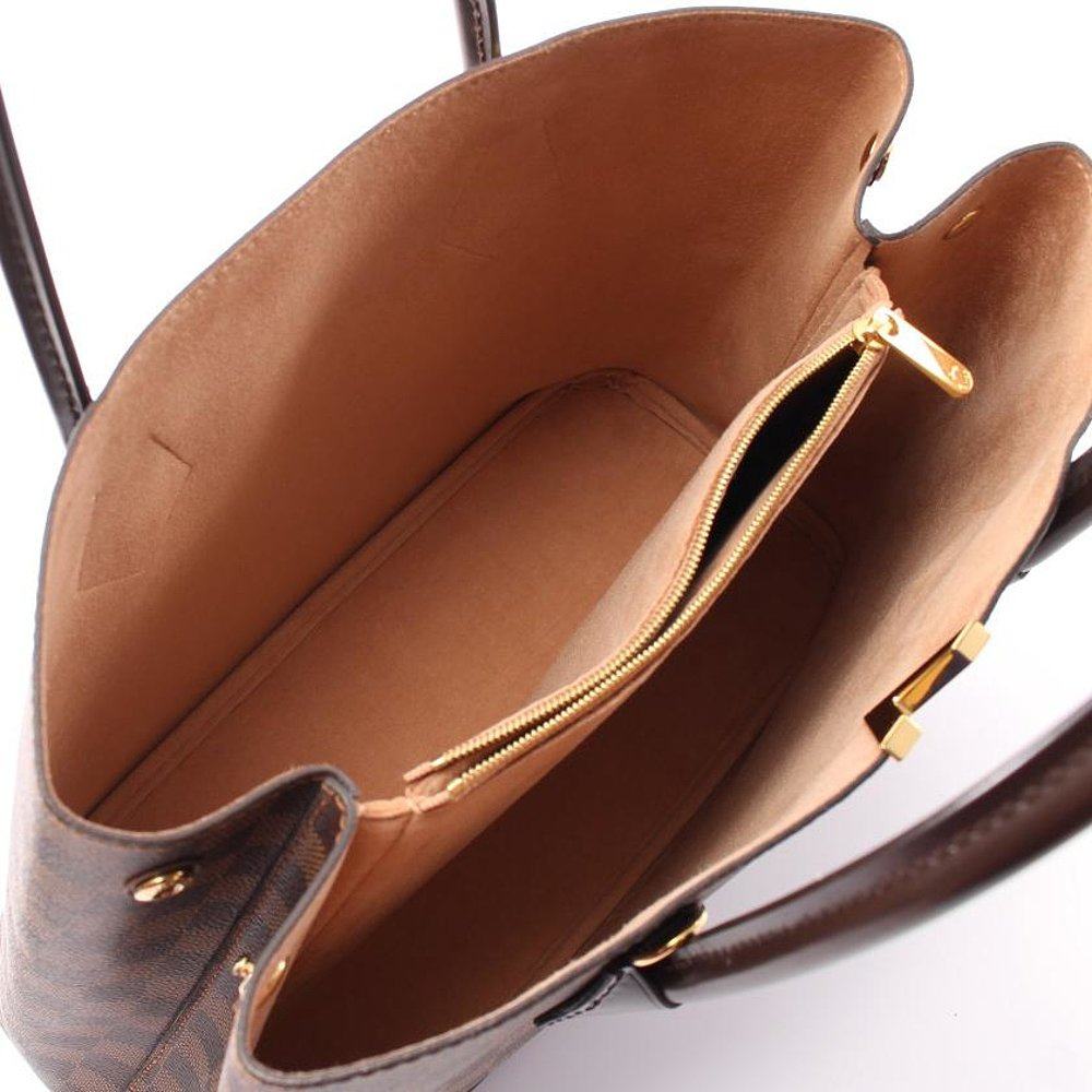 日本直邮中古lv路易威登a95新kensington乌棋盘格手提包