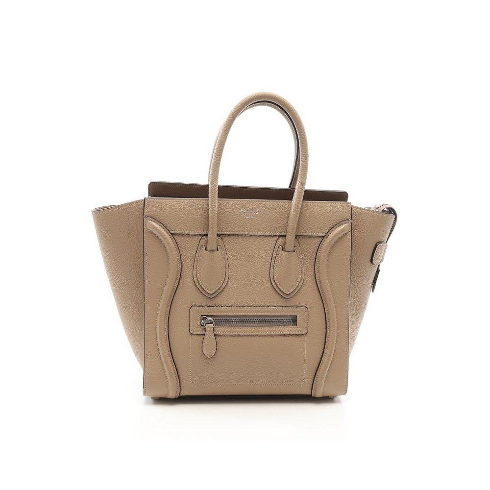 日本直邮中古celine思琳luggage迷你购物手提包托特通用款女包