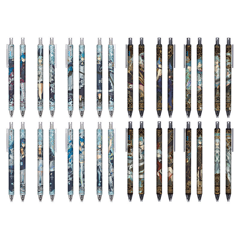 bilibili哔哩哔哩幻星集中性笔黑色水笔2233签字笔周边动漫挂件