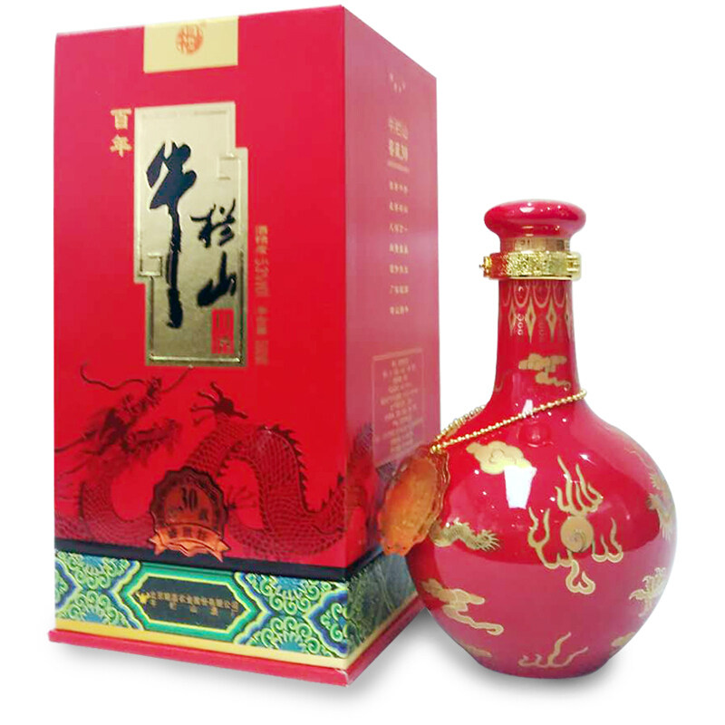 北京牛栏山二锅头 窖藏三十(30)清香型 白酒 53度 500ml 单瓶装