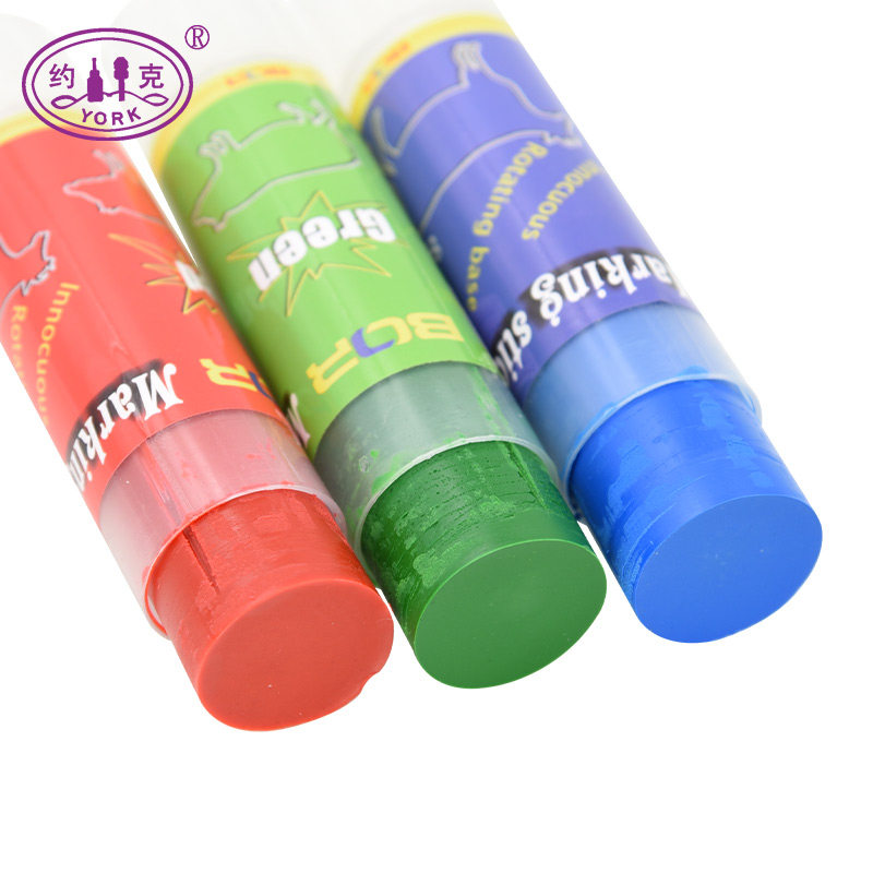 记号蜡笔约克york笔兽标记笔记划号油性80克家养大动物器械