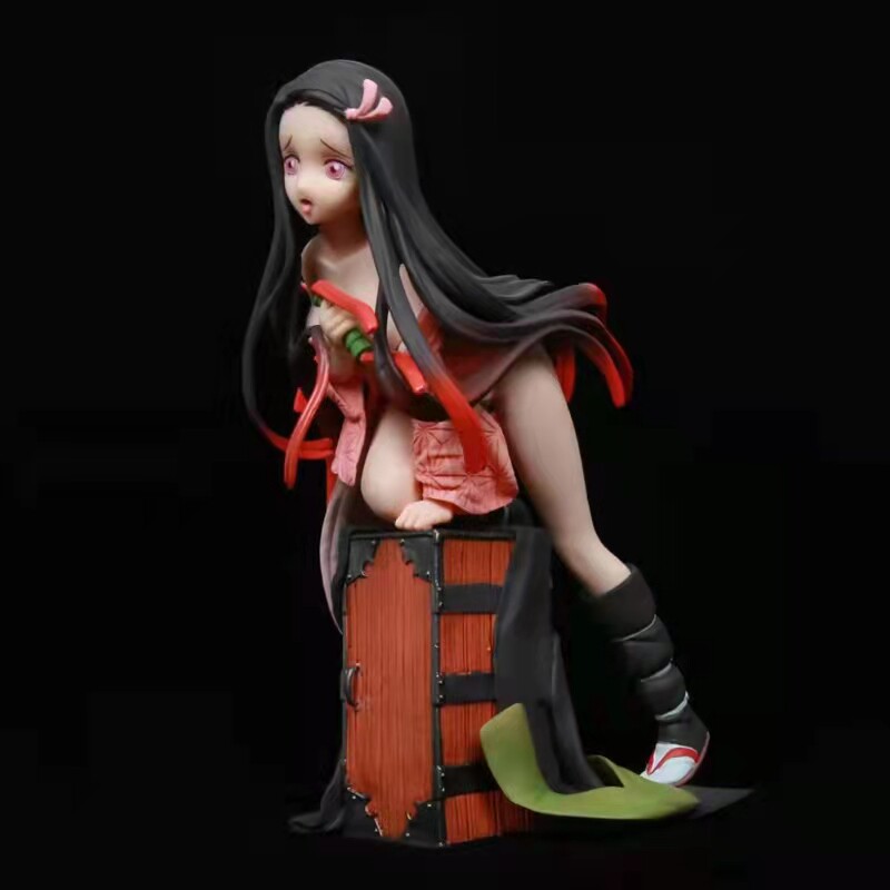 鬼灭之刃gk优米yomi灶门豆子箱子娘跪绅士手办