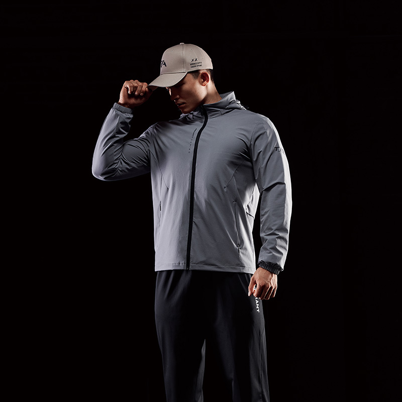 gymant肌肉蚂蚁2022年秋季新款防水防风风速外套运动风衣