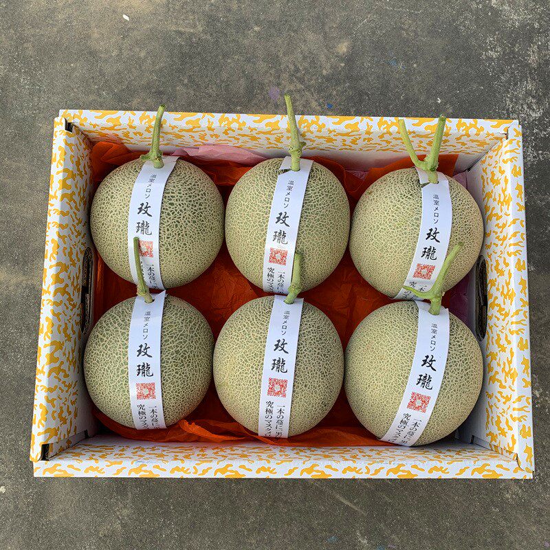 水果玫珑蜜瓜2只装爆甜软哈密瓜新鲜6只整箱手机保护套