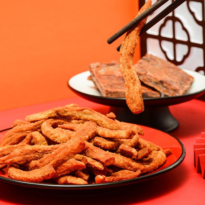 李村脂渣肉脂渣猪油油渣肉渣猪猪猪肉干肉肉类手工食品制作