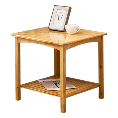 客厅茶几小户型家用小茶几迷你正方形矮桌茶台实木茶桌阳台小桌子