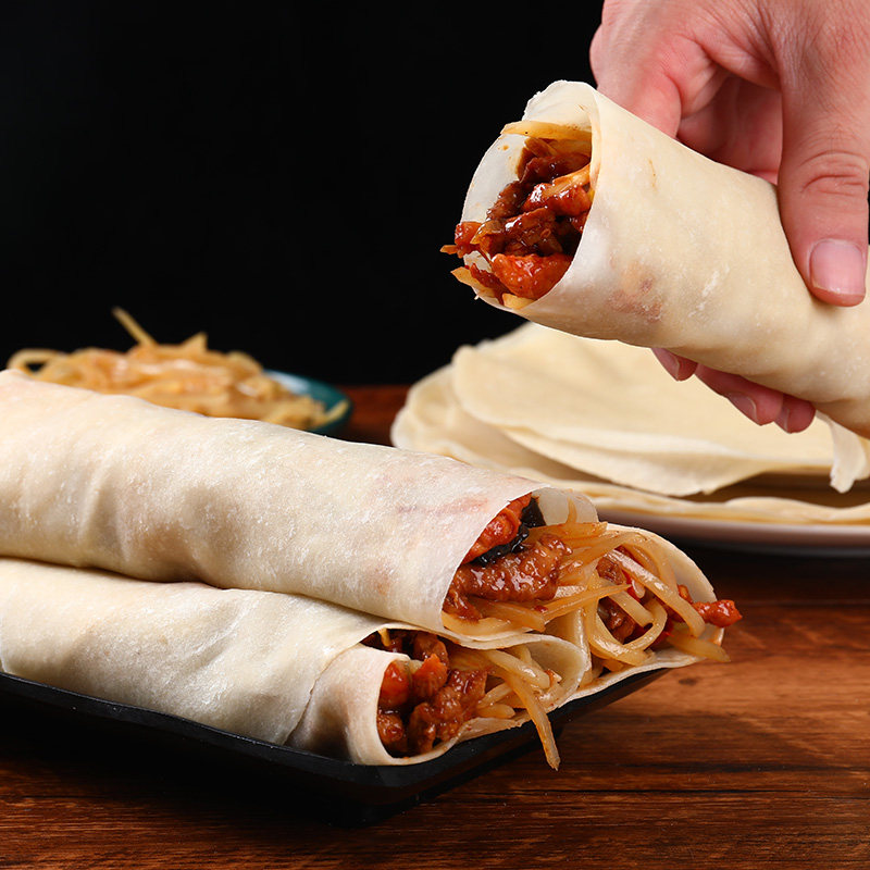 榆林镇风味筋饼春饼早餐薄饼手工东北特产卷饼手抓饼