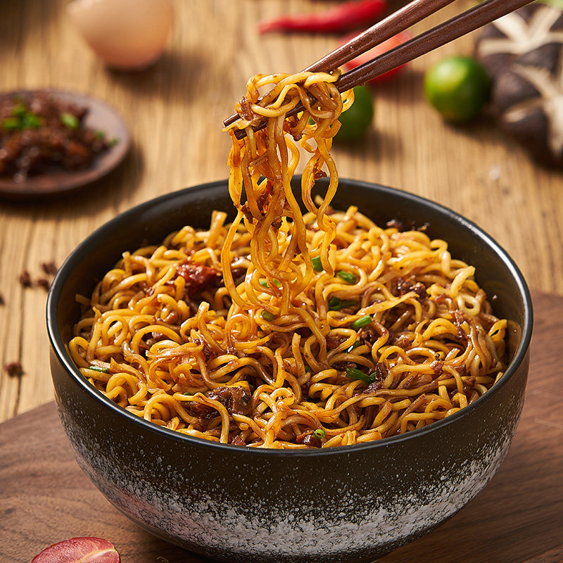 大碗面超q面条一箱面饼750g