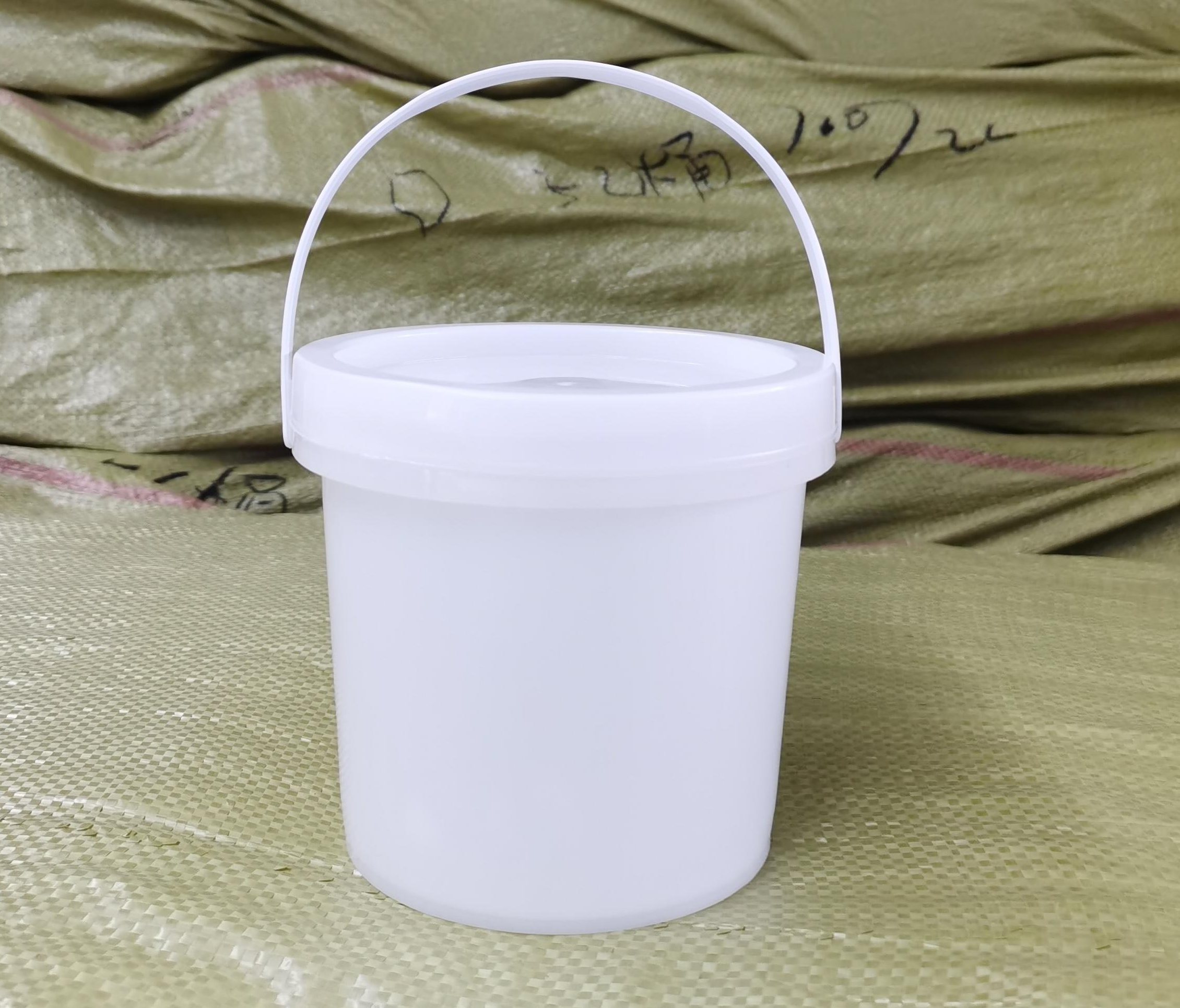 塑料螺旋20l25l10l8l5l2l1l白色水桶加厚密封圆桶pp带盖水桶