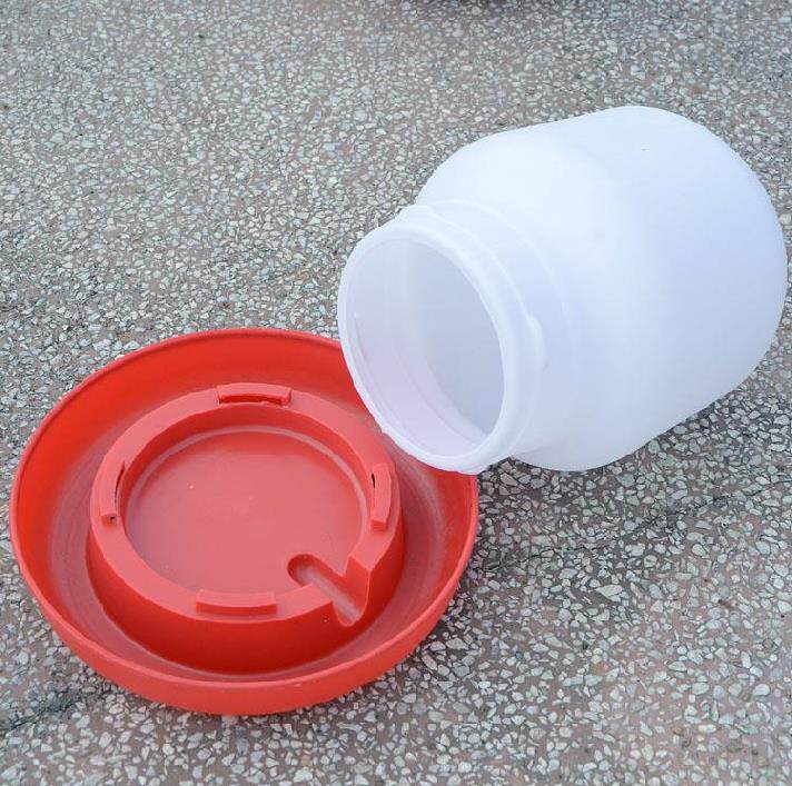 鸡舍鸡料桶新h款补料槽幼鸡小号喂鸡加大饲料桶小鸡吃鸡鸭喂食槽