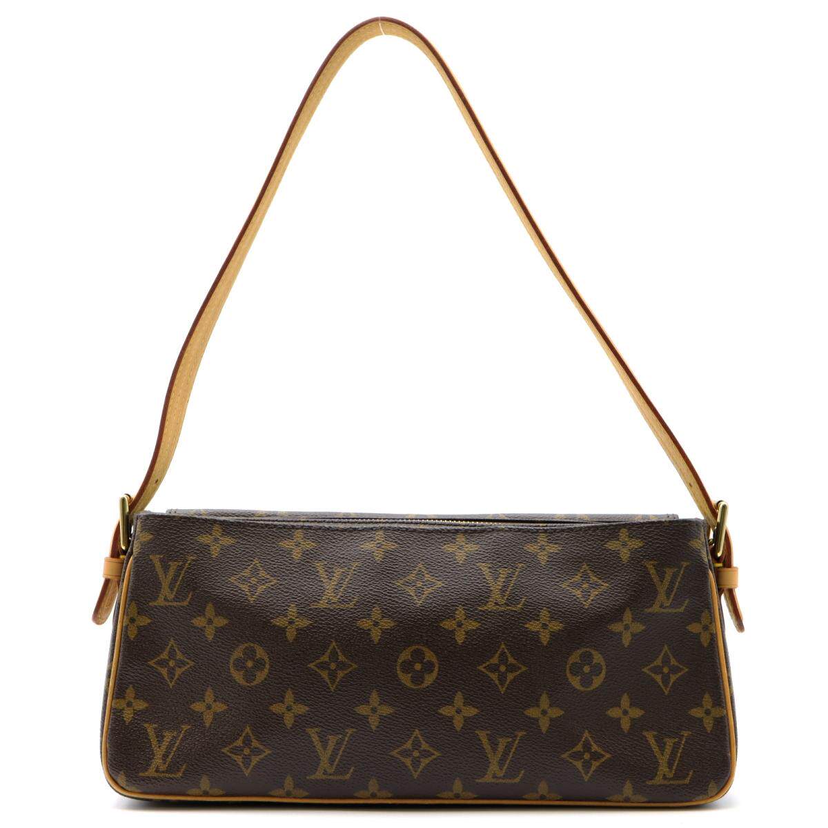 brandoff中古lv路易威登a95新vivacite骆驼包斜挎包