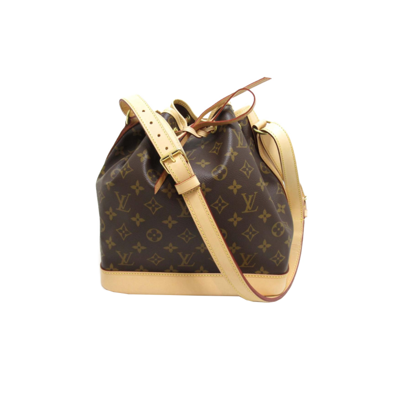 中古时尚brandoff单肩老花包老花lv水桶noe路易威登通用款女包