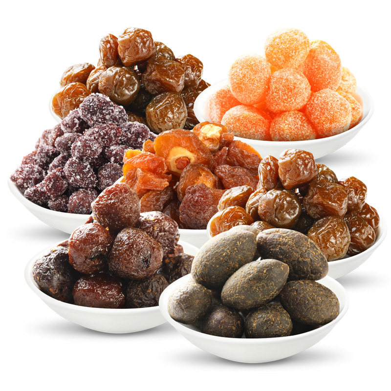 八种口味蜜饯果脯干500g