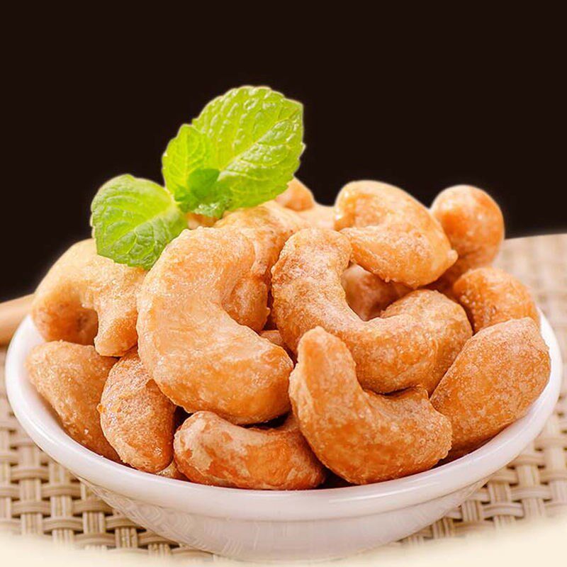 新货越南炭烧腰果500g50g去皮坚果休闲零食腰果