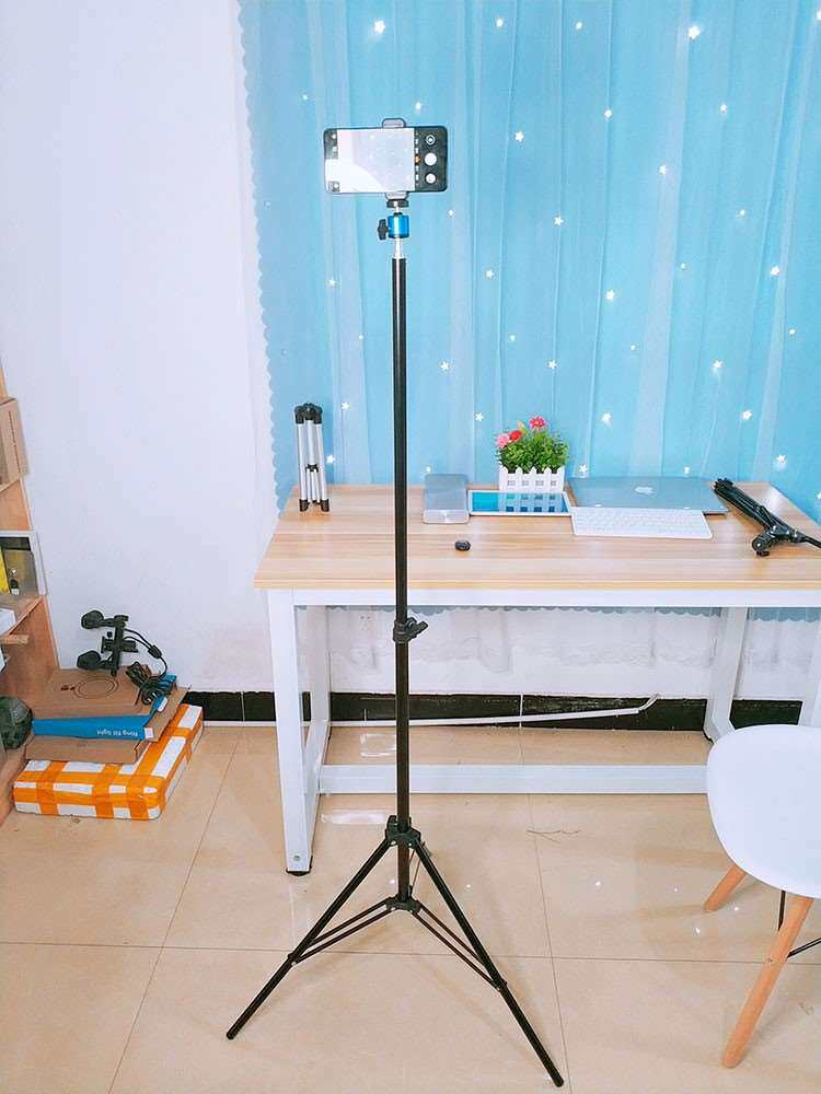 手机抖音设备主播架子灯架补光快手遥控直播手机支架