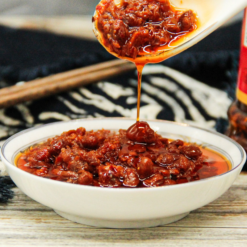 豆豉大冶灵溪黄石八珍农家手工220g2瓶蒸鱼辣椒酱