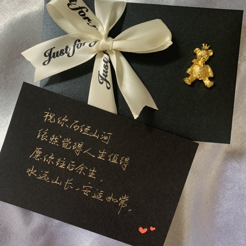 小卡手工代写立体手写卡片表白母亲节diy信手贺卡