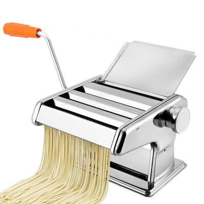 亿澎制面手摇多功能面条机家用两刀无限不锈钢手动面条机