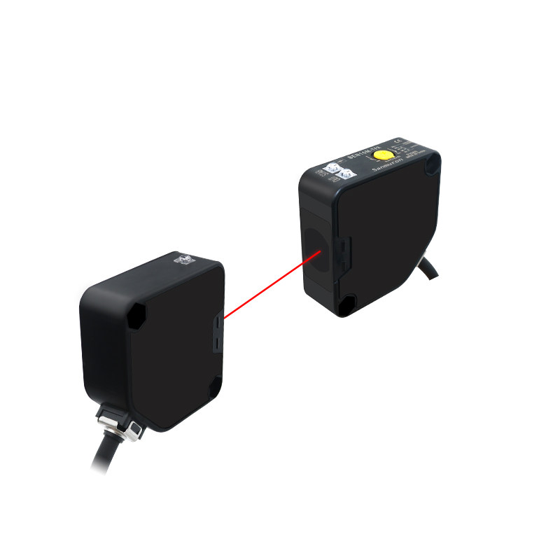 微型红外线激光对射光电开关传感器ben10m-tfr1感应开关220v感应开关