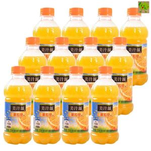 新日期包邮�果粒橙新鲜橙汁迷你小瓶果汁饮料300ml整箱