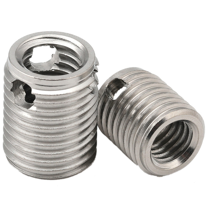 不锈钢自攻螺套螺纹保护套三孔孔型牙套m3m4m5m6m8m10m12其它紧固件